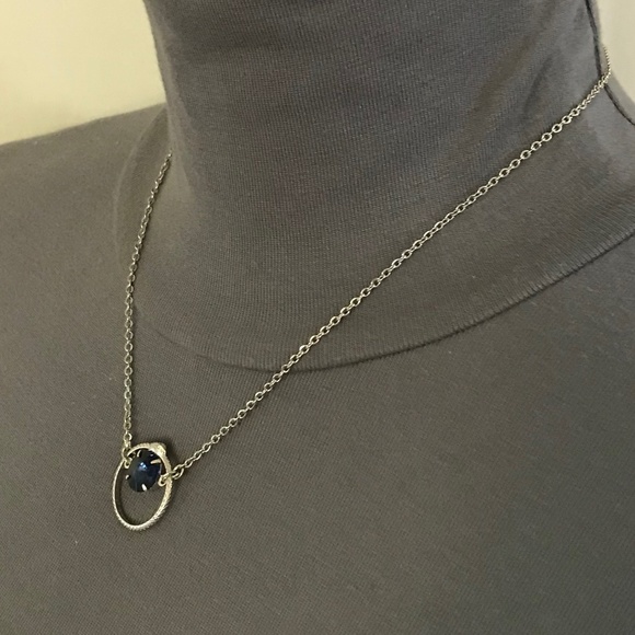 Moiraine's Necklace Wheel of Time Aes Sedai Blue Ajah Handmade Serpent Necklace - Picture 5 of 16